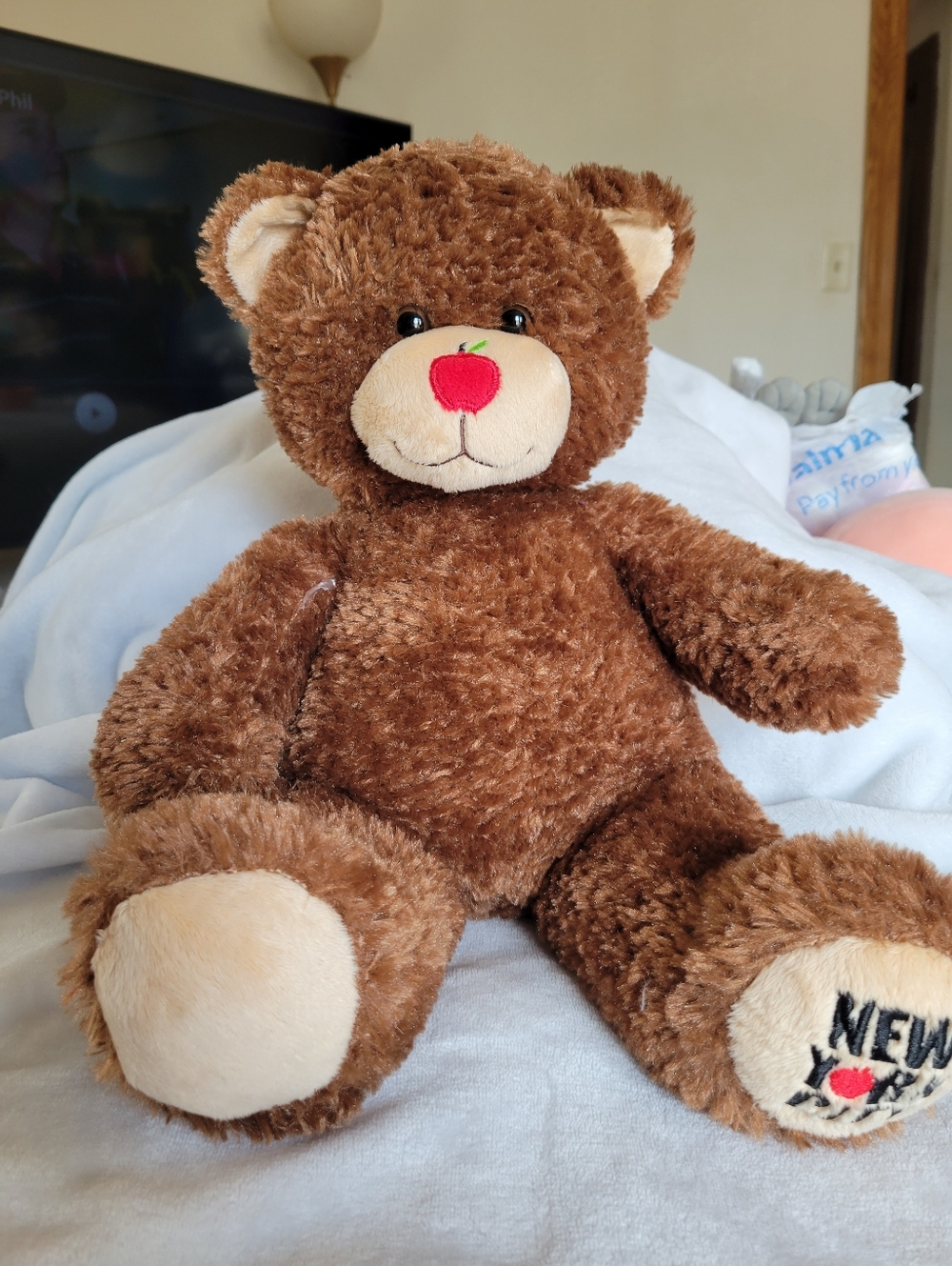Rare New York City Build A Bear Workshop Plush Teddy Bear